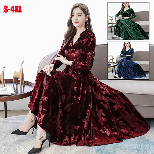 wish velvet dress