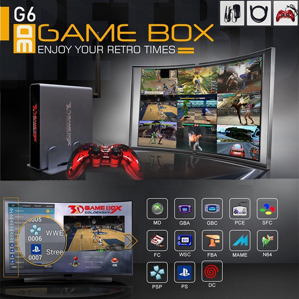 Retro Game Box – Video Game Console for Family Gaming Kids Gaming and