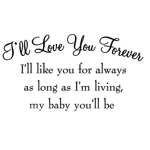 I love you store forever my baby