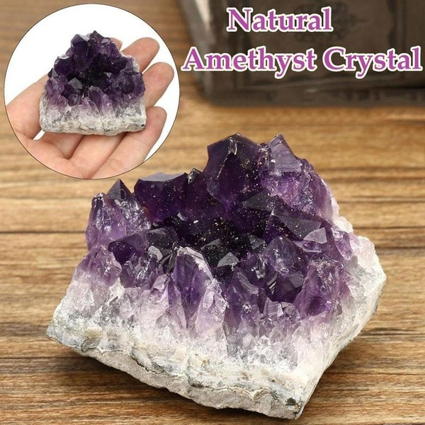 Amethyst Cluster natural raw Amethyst Crystal