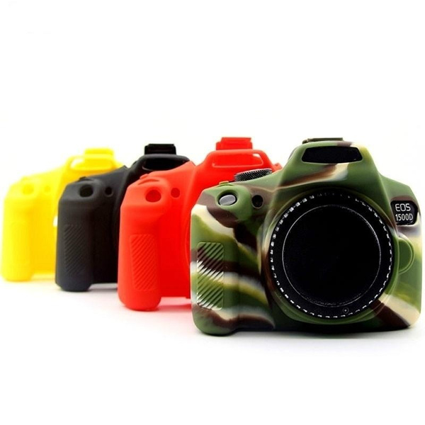 New Colorful Silicone Camera Case for Canon EOS 1300D//1500D/Rebel