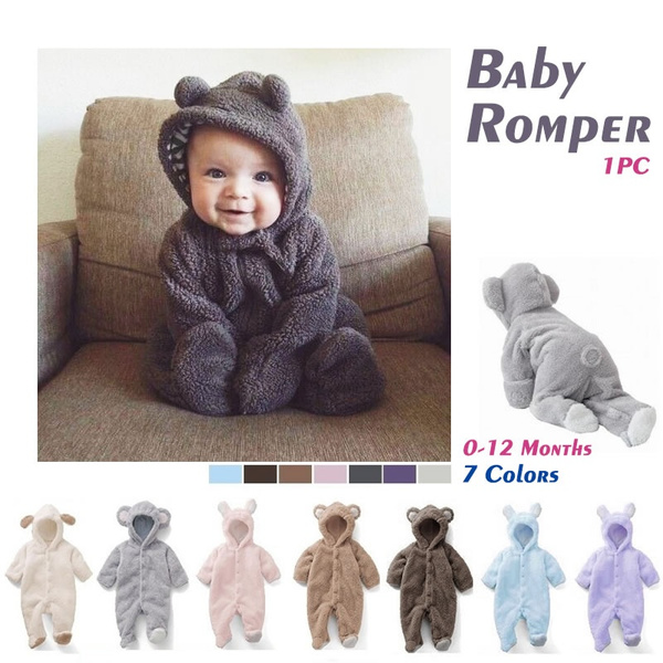 baby winter romper