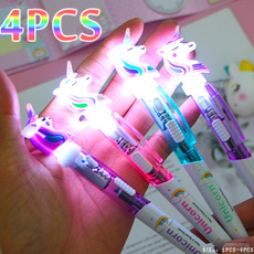 cute, ballpoint, lights, Pen