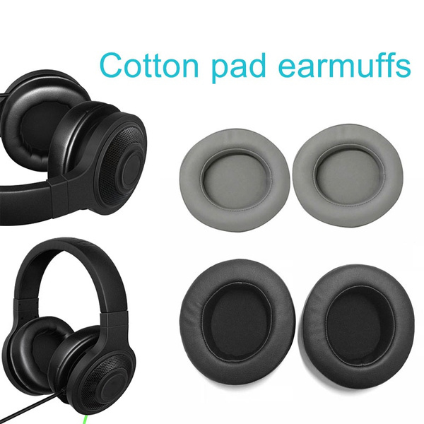 2pcs Memory Foam Ear Pads For Razer Kraken 7 1 Chroma V2 Usb Gaming Headsets Wish