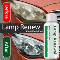 10ml/ 20ml/ 50ml Car Headlight Repair Liquid Car Headlight Cleaning Fluid Repair Refurbishment Fluid Detergent Car Light Cleaner