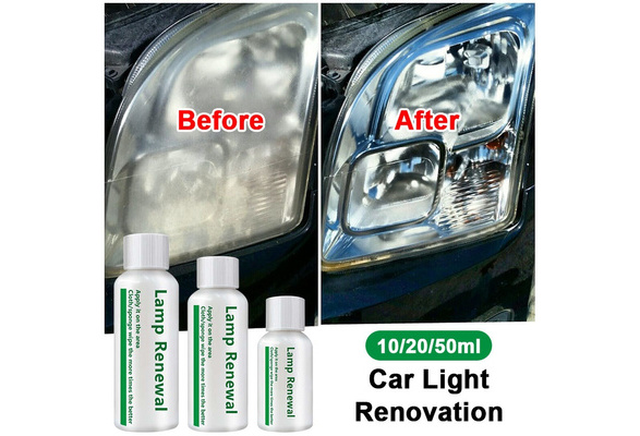 10/30/50ml Car Headlight Repair Liquid Car Headlight Cleaner Car