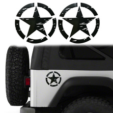 wrangler, Star, Jeep, Stickers