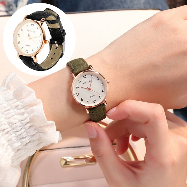 Simple hand watch outlet for girl