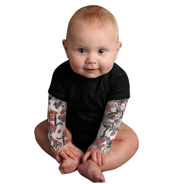 Baby Tattoo Sleeve Shirt Clothes Set Bodysuittshirts Brothers Matching   Fruugo IN