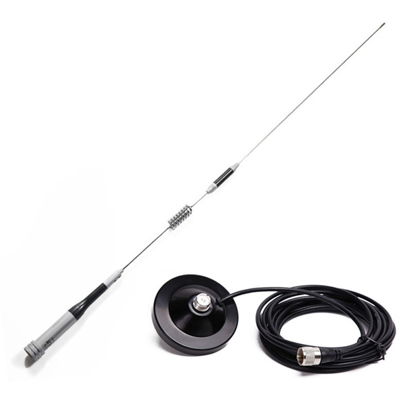 Diamond Sg M507 Dual Band Antenna With Magnetic Mount Base Dia9cm For Mobile Radio Walkie 6206