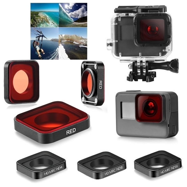 New Camera Filters for Hero5 Hero6 Hero7 / Hero 2018 Diving