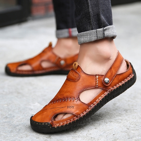 casual shoes, beach shoes, Sandals, leather shoes