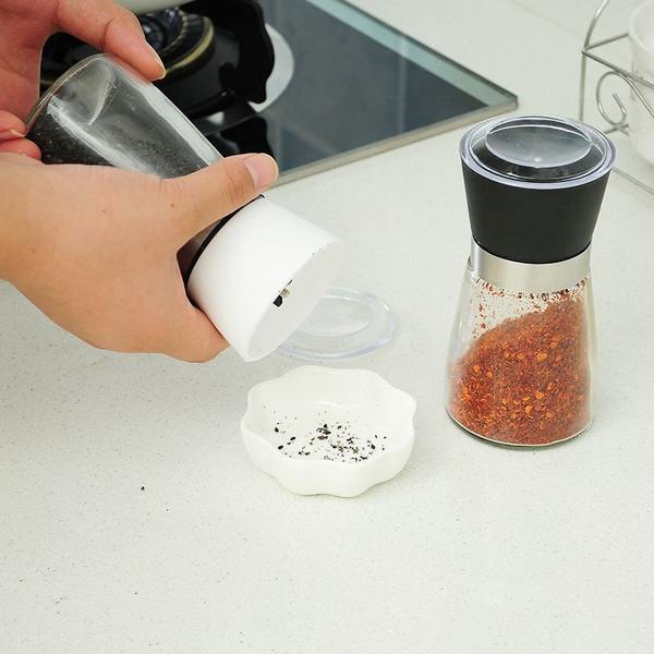 Acrylic Salt Pepper Mill Grinder Manual Pepper Grinder Salt Spices