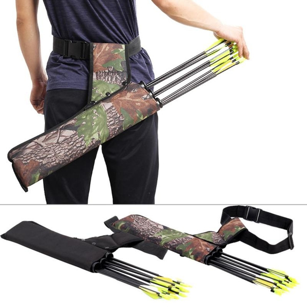 Archery Arrow quiver tube shoulder arrow bag & Shoulder Arrow Back Quiver Strap 