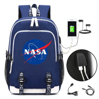 Wish Reseñas de clientes: Nueva moda Mochila NASA de alta calidad Mochila de  carga USB antirrobo Mochilas escolares de moda para adolescentes Hombres  Mujeres Bolsa de viaje Mochila para computadora portátil