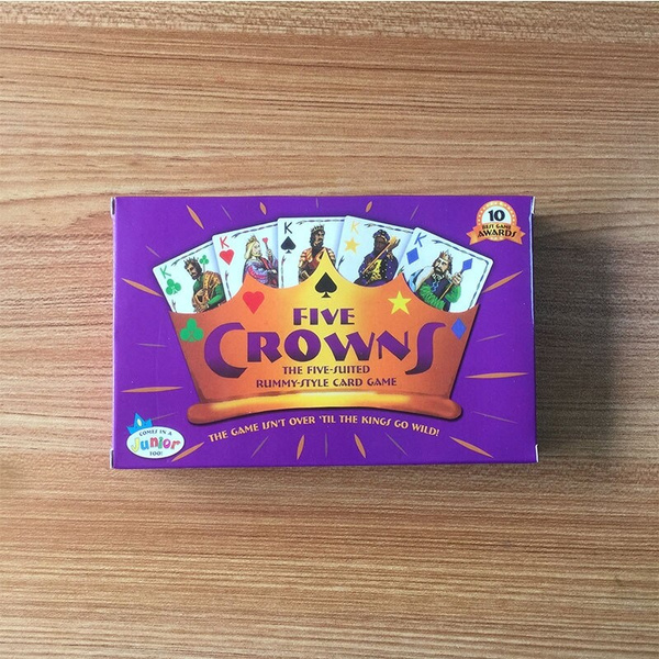 Five Crowns: The Game Isn't Over 'Til The Kings Go Wild!