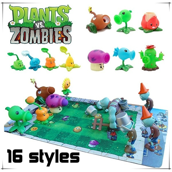 Peashooter Action Figure Plants Vs Zombies Peashooter PVC Figure - Soft Action Model Toy For Kids & Collectors Peashooter Toy - Foto 7