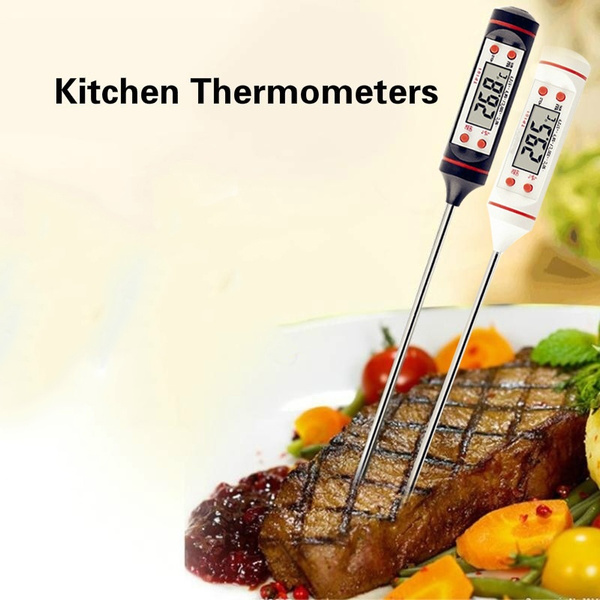 Digital Kitchen Thermometer For Meat Water Milk Cooking Food Probe BBQ  Electronic Oven Thermometer Kitchen Tools