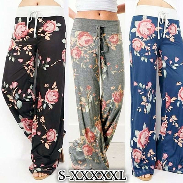 floral print yoga pants