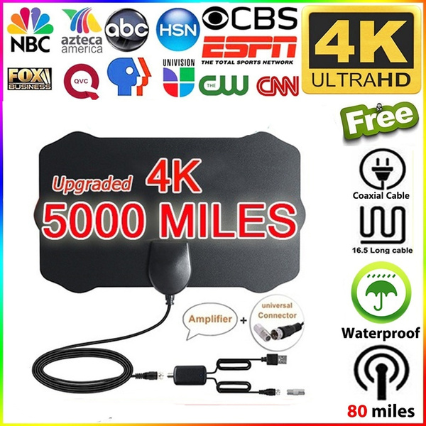 [Upgraded ] HDTV Antenna4K HD Antenna Digital TV Fox Surf Aerial