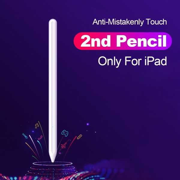 1pc For Apple Pencil 2 Touch Pen Stylus For Ipad Pro 11 12 9 9 7 18 Air 3 10 2 19 Mini 5 No Delay Drawing Pen Wish