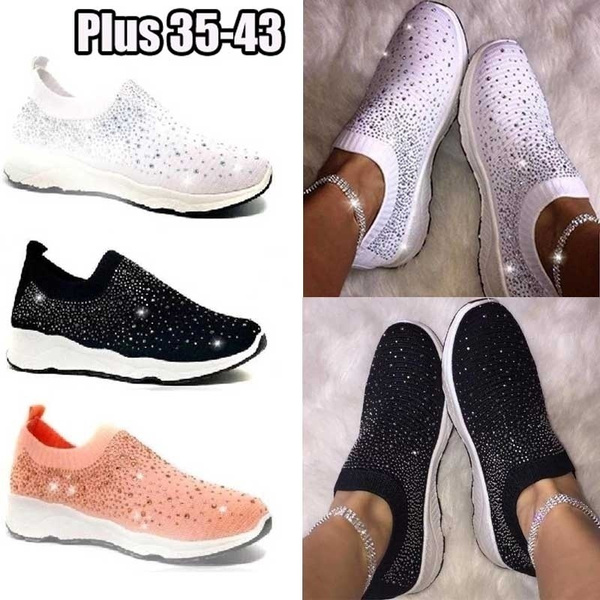 sparkly sock trainers