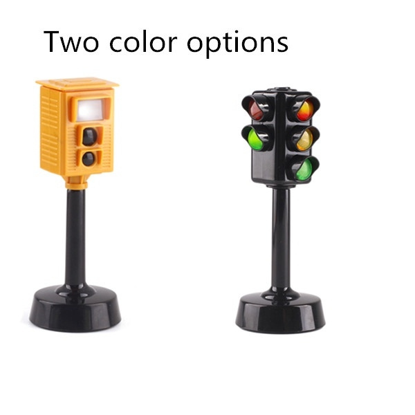 Mini Traffic Signs Light Safety Traffic Lights Toys Collection Model
