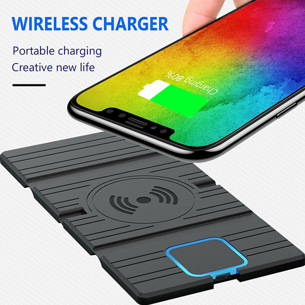 wireless car phone charger mat