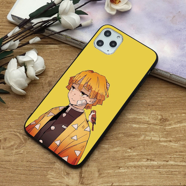 Zenitsu Agatsuma pattern phone case for Iphone 11 11POR 11PORMAX X XS XR XSMAX 6 6P 7 7P 8 8P phone Case Huawei P30 P30 POR