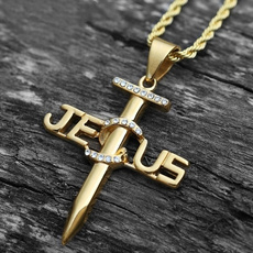 Fashion, Cross necklace, Cross Pendant, religiousnecklace
