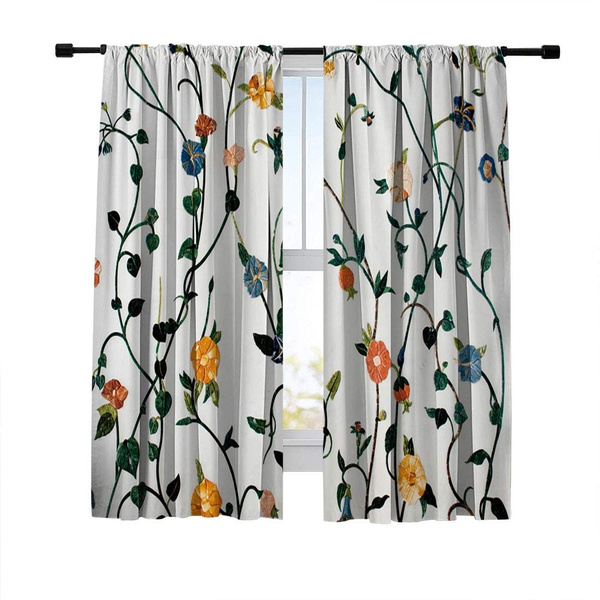 Room Darkening Window Curtains, Country Dining Room Curtains
