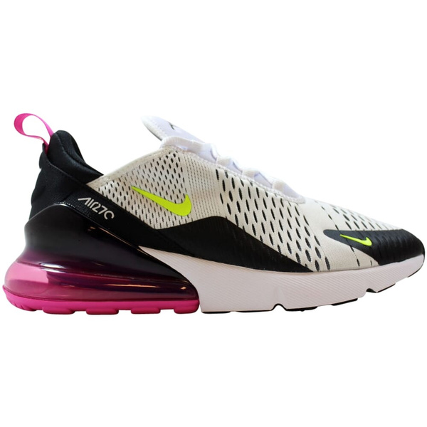 Nike Air Max 270 White Volt Black Laser Fuchsia AH8050 109 Men s