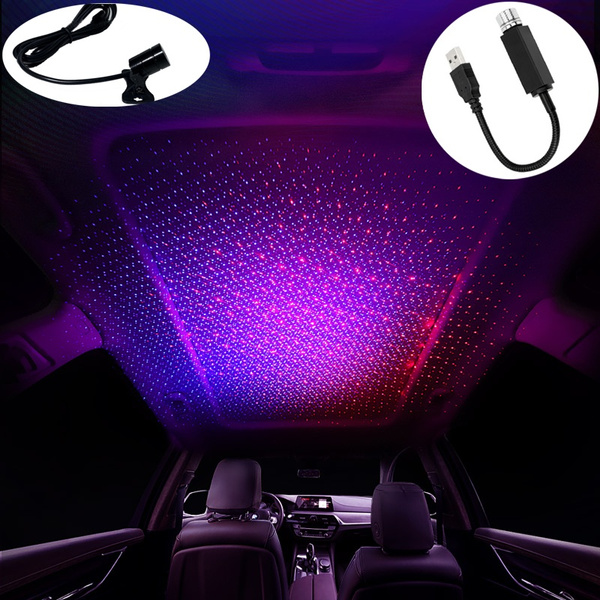 Car USB LED Atmosphere Lamp Ambient Star Light Interior Light Decorative Light  Car Neon LED Lights for Room Car Accessories