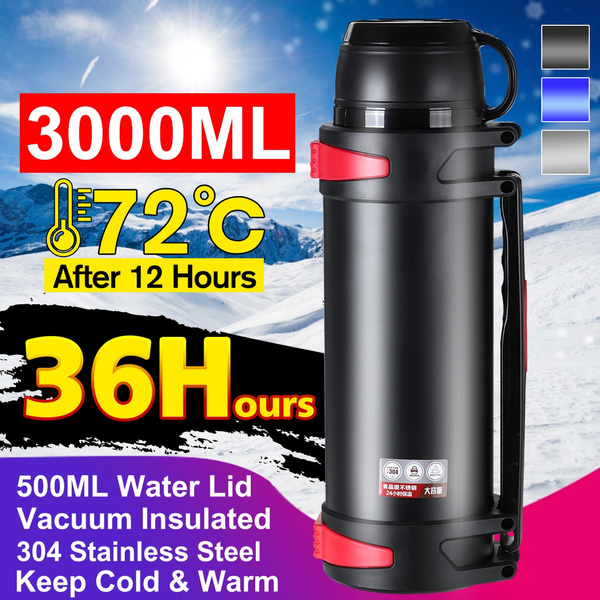 Outdoor Thermos Bottle Large Capacity Thermos cup for Tea Coffee Vacuum  Flask