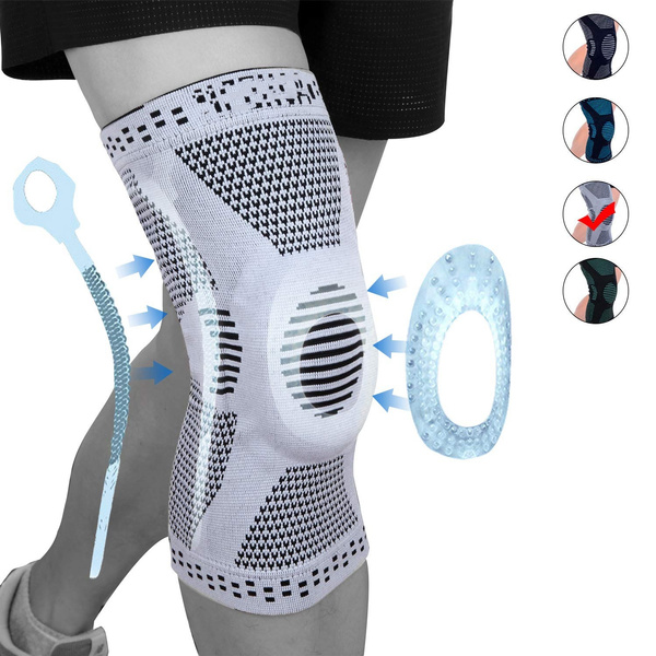 1pcs Professional Knee Brace,Knee Compression Sleeve Support with