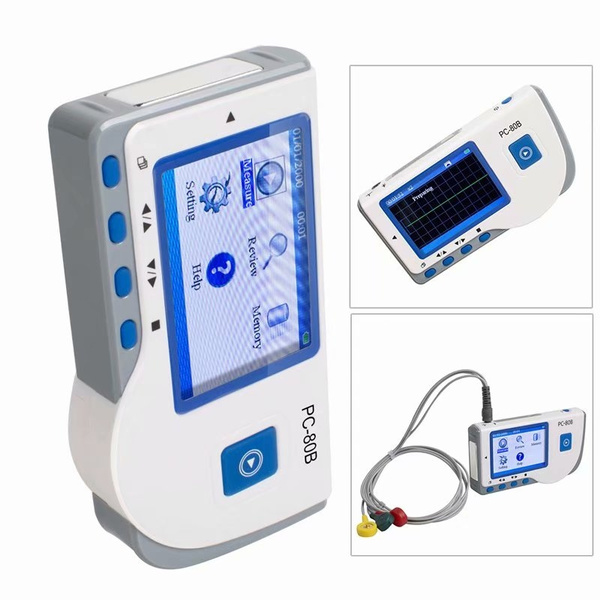 Hot Sale PC-80B Handheld Color Screen ECG EKG Portable Heart Monitor | Wish