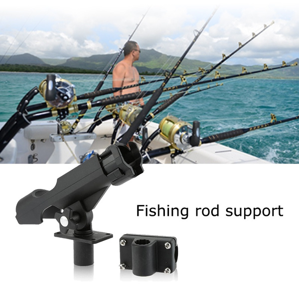Black Kayak Inflatable Boat Support Rotary Fishing Seat Boat