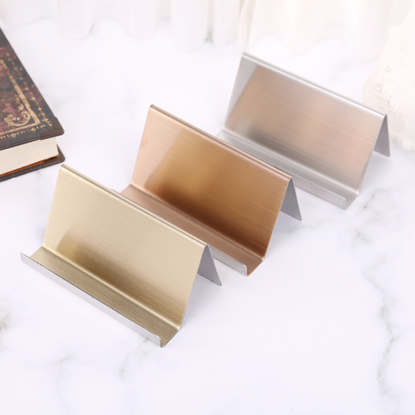 Stainless Steel Business Name Card Holder Display Stand Rack Desktop Organizer Wqa Wish Stainless Steel Business Name Card, Business Card Holder Desktop Organizer