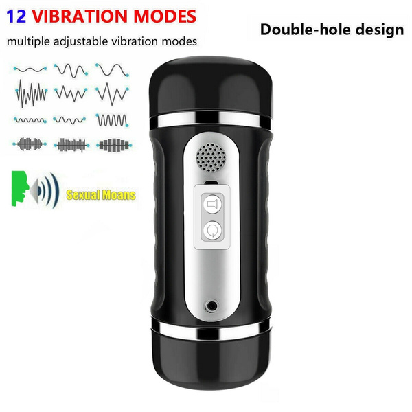Double Hole Electric Male Masturbator BDSM main image 0