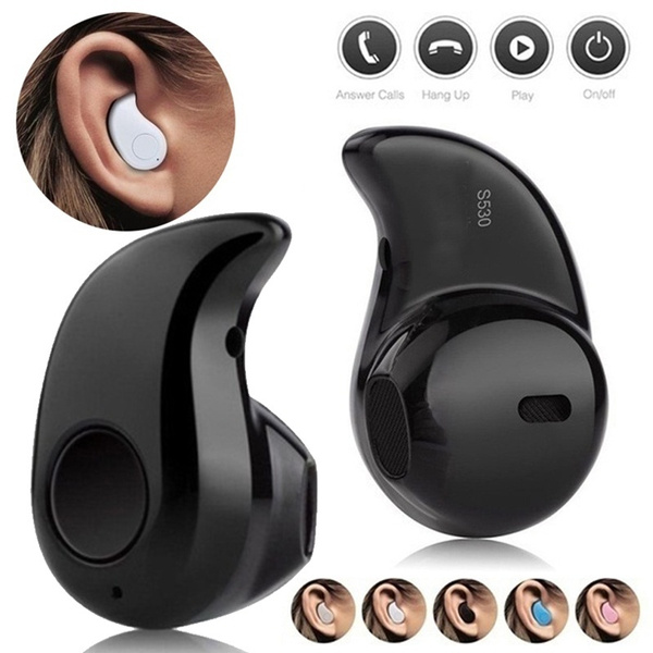 1pc Mini Invisible Ultra Small BT 5.0 Stereo Earbud In-Ear Headset with  Microphone Support Hands-Free for Smartphones Perfect for Listening to  Music at Work | Wish