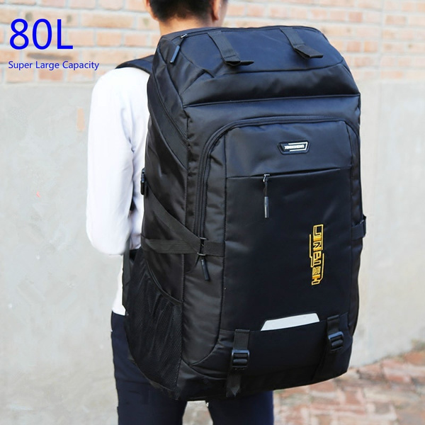 Huge shop travel backpack