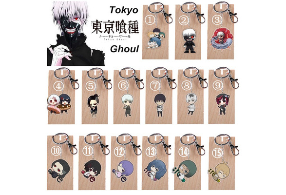 Tokyo Ghoul:re Acrylic Key Ring Quinques Cat Day (5)Saiko