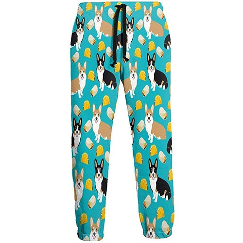 mens corgi pajama pants