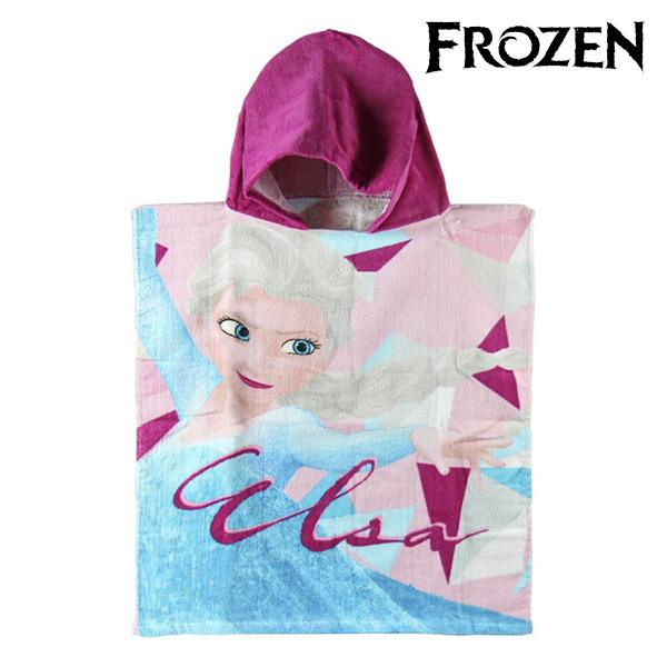 frozen hooded towel poncho