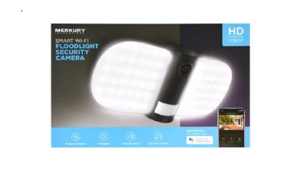 merkury floodlight security camera