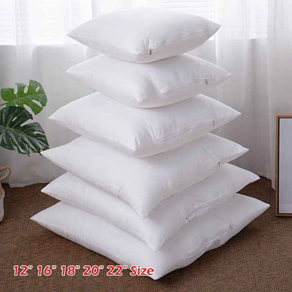 1pc Cotton Square Pillow Inner Cushion, Cushion Filler For Sofa