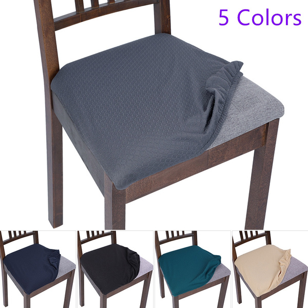 Stretch Elastic Dining Room Chair Seat Covers Universal Removable Washable Chair Cushion Wish