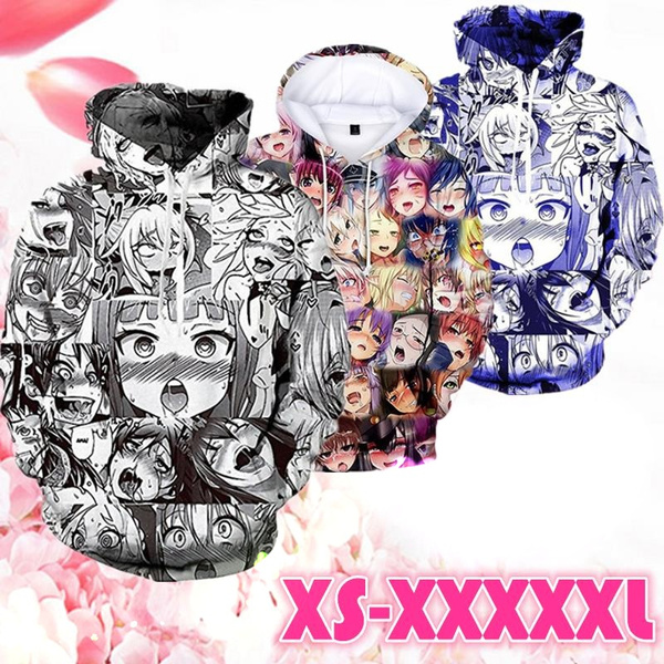 Ahegao discount hoodie girl