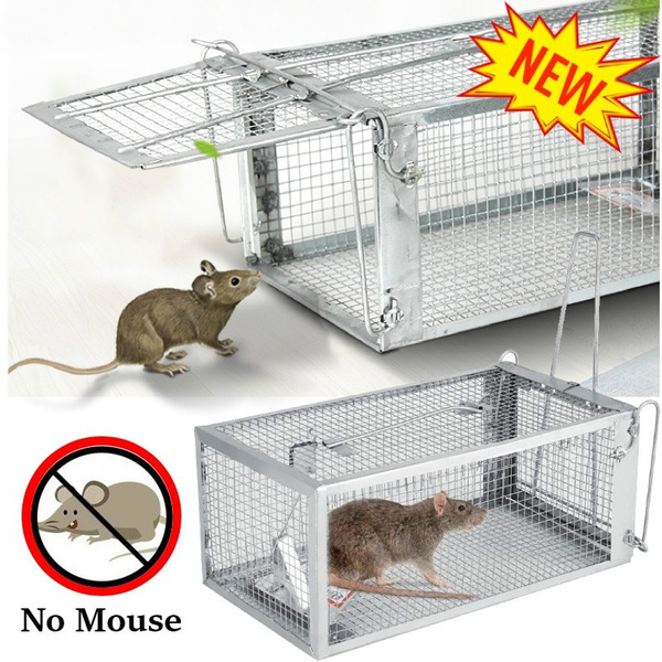 Professional Chipmunk / Rat Galvanized Metal Live Animal Traps