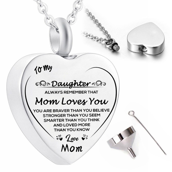 mom cremation urn necklace